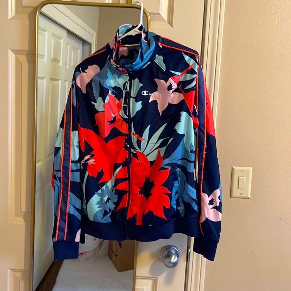 Champions Floral Print Jacket